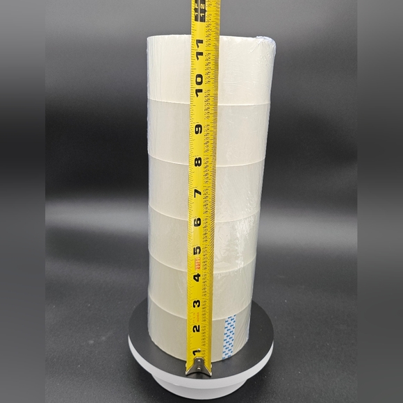 6 Rolls Clear Packing Packaging  Sealing Tape 2.0 Mil Thick 110 Yards Total - Picture 2 of 4